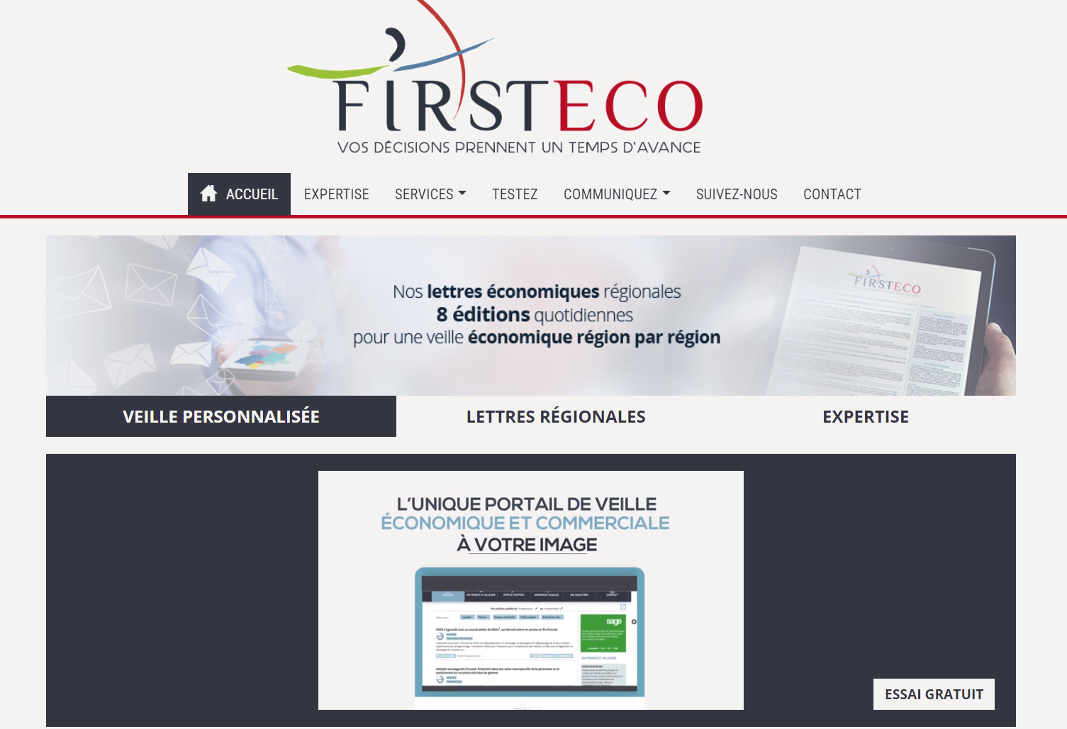 Site Web First Eco Pro'Fil